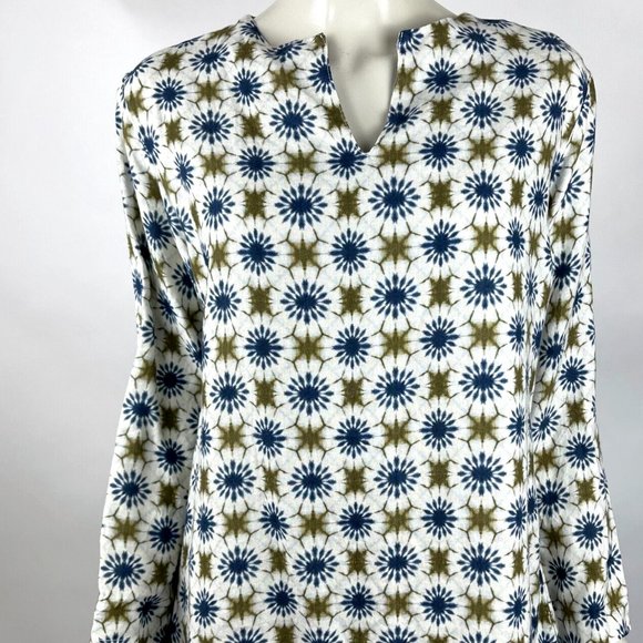 Bryn Walker Linen Risa Tunic Women S EUC $222 Slit Long Sleeve Lagenlook Dress - Picture 2 of 16